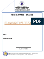 Summative Test No.1 Booklet Q3 Grade 3
