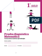 1er Grado - Prueba-Diagnostica-Matemática