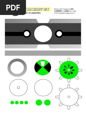 PAPER BEN 10 OMNITRIX