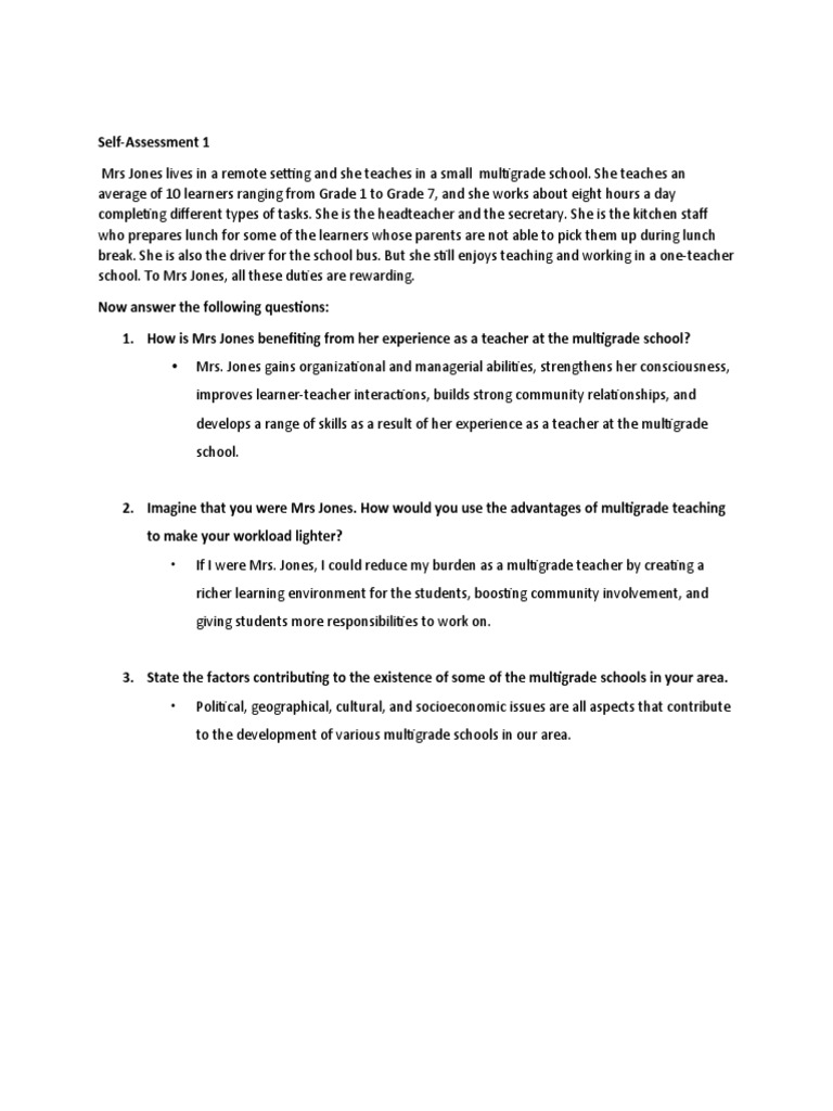 Benefits of Multigrade Teaching | PDF