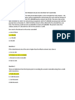 Notes Receivable Restructuring and Discounting