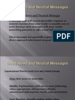 What Is Good-News and Neutral Message
