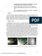 IOM2006 Vibration Monitoring System and The New Methods of Chatter Early Diagnostics