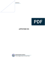 Appendices: Work Immersion Portfolio