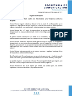 Lineas de Comunicación Al Rededor Del 8M (Día de La Mujer)