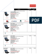 Harga Dealer Harga User Rp. Rp. Model Spesifikasi: Authorized Distributor Lenovo Workstations