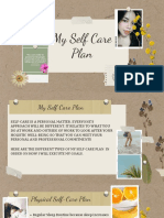 My Self Care Plan