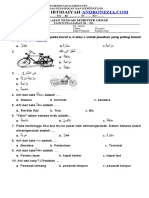 Soal UTS Bahasa Arab Kelas 2 Semester 2