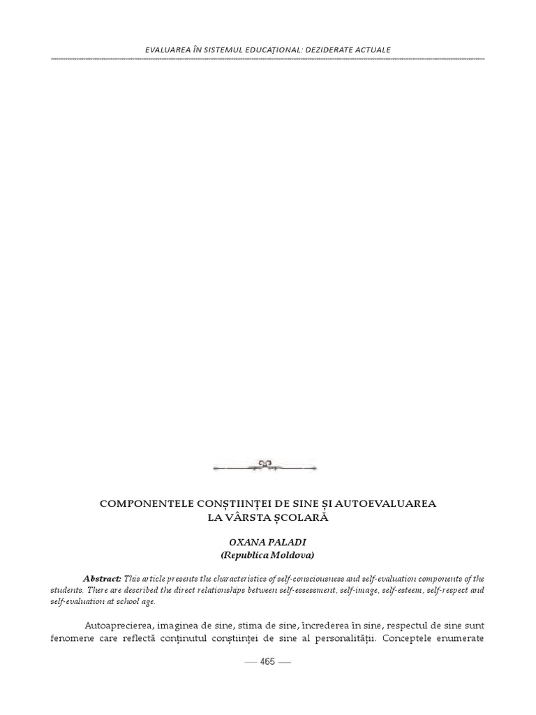 În Concluzie, Noi Neglijăm Aspectul Emoţional Şi Spiritual Al ...