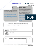 RSL-FMT-010 Procedimiento Mantenimiento REV.00