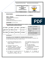 Evaluación Química