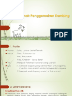 Proposal Ternak Penggemukan Kambing