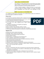 A qué órganos y sistema afecta la SALMOLELOSIS