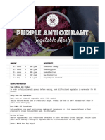 Purple Antioxidant Recipe PDF