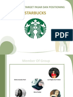 Segmentasi, Target Pasar Dan Positioning Starbucks