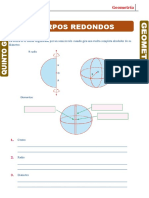 Cuerpos Redondos para Quinto Grado de Primaria