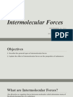 Physical Science - Intermolecular Forces