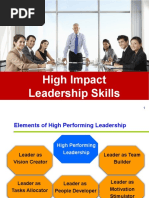 High Impact Leadership Skills