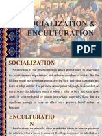Socialization & Enculturation: Lesson 1