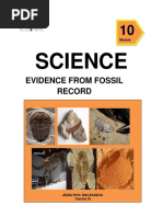 Joan's Module in Grade 10 Science (Fossils)