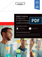 IEP SUMMA-MBA Enfasis en Gestion de Proyectos