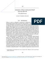 12 The Delimitation of The Continental Shelf Beyond 200 NM: Procedural Issues Signe Veierud Busch