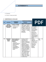 1° Grado - Actividad Del Dia 16 de Marzo