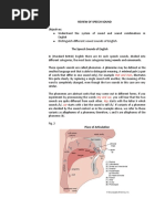 Review of Speech Sound