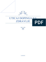 UTICAJ DOPINGA NA ZDRAVLJE - Iva Nešić II5