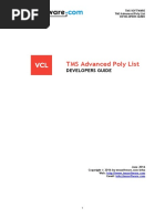 TMS Advanced Poly List