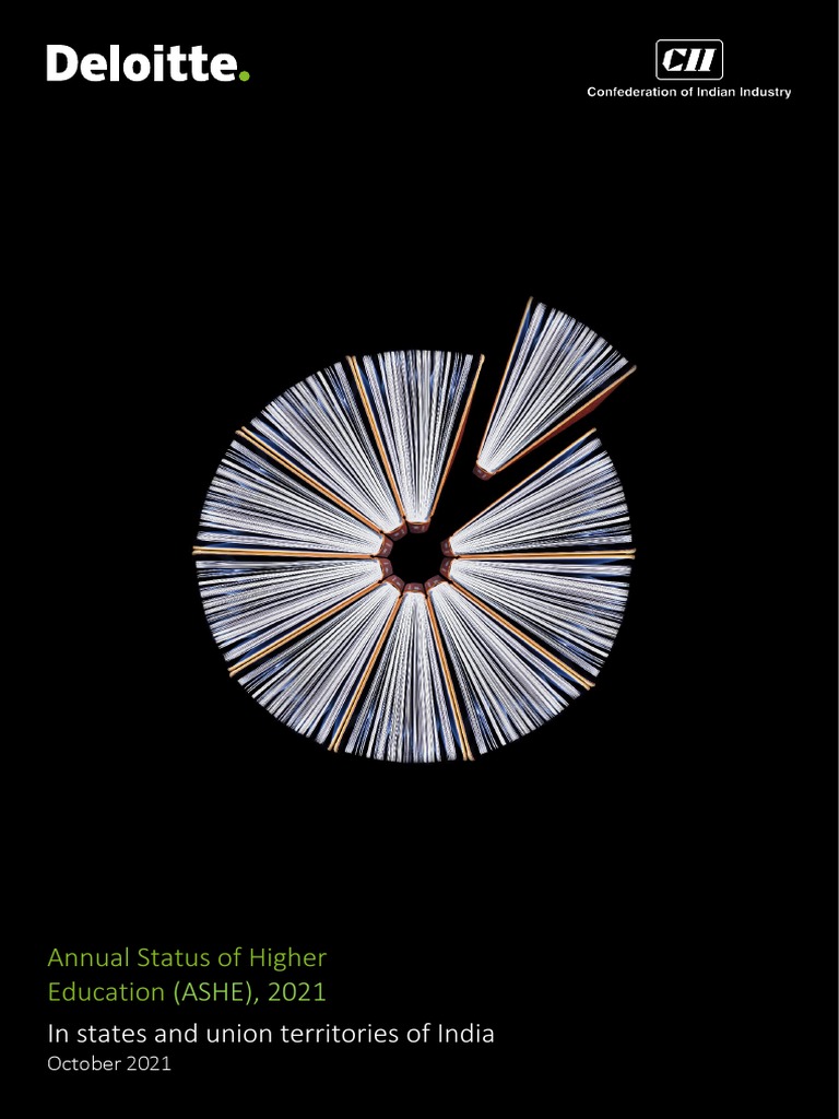 Deloitte-CII Report Status of Higher Eductaion in India - Oct 2021 ...