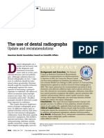 The Use of Dental Radiographs: Update and Recommendations