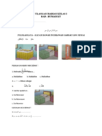 ULANGAN HARIAN Kelas 1BAB 4 Rumahku-WPS Office