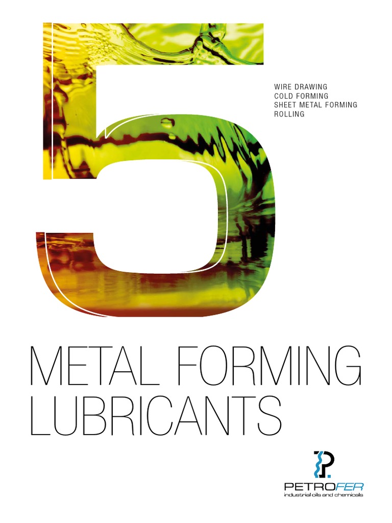 Metal Forming Lubricants Wire Drawing Cold Forming Sheet Metal Forming