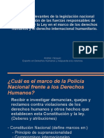 Derechos Humanos y Policía