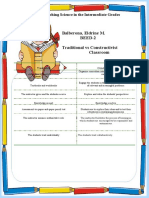 Balberona, Eldrine M. BEED-2 Traditional Vs Constructivist Classroom