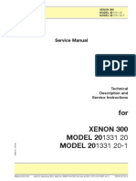Storz Xenon 300 Light Source - Service Manual