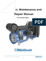 Operation, Maintenance and Repair Manual: For Powerkit Engine