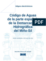 BOE-085 Codigo de Aguas de La Parte Espanola de La Demarcacion Hidrografica Del Mino-Sil