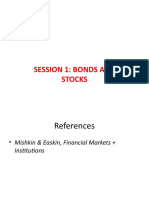 Session 1 - Bonds and Stocks