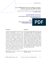 Silva filho e brandi,  Um estudo focado ao PROUNI através da análise de dados abertos_ período de 2005 até 2016