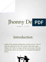 Language & personal image. Who’s the speaker? / Jhonny Deep