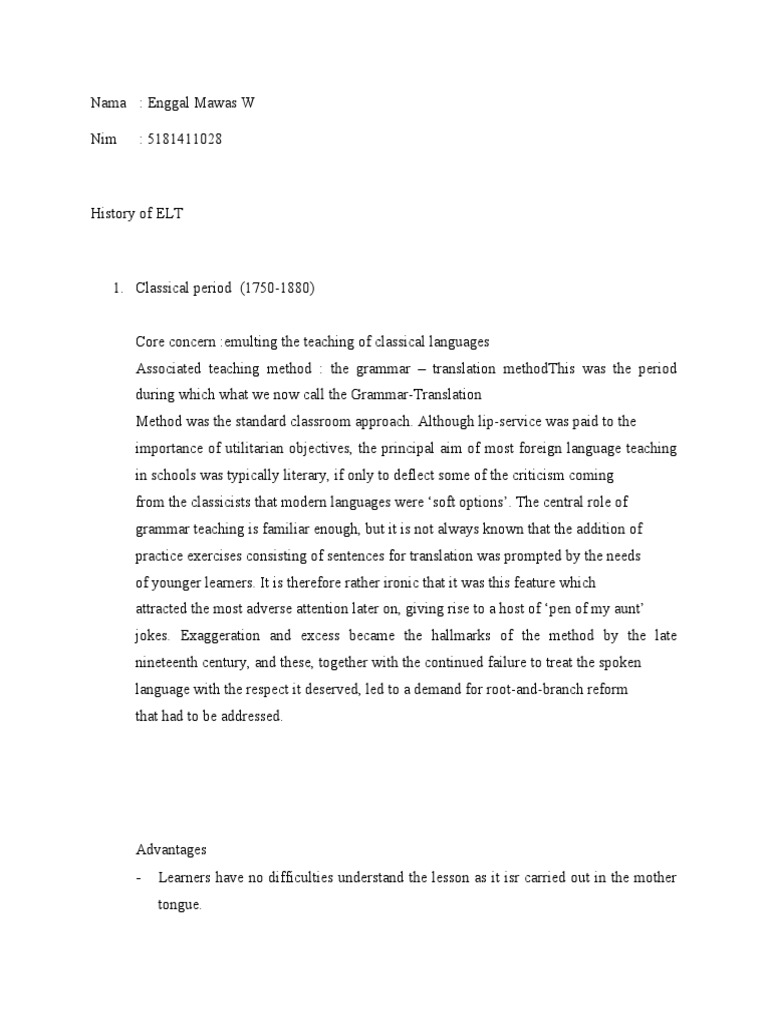 Enggal-Task 1 History | PDF | Language Education | Applied Linguistics