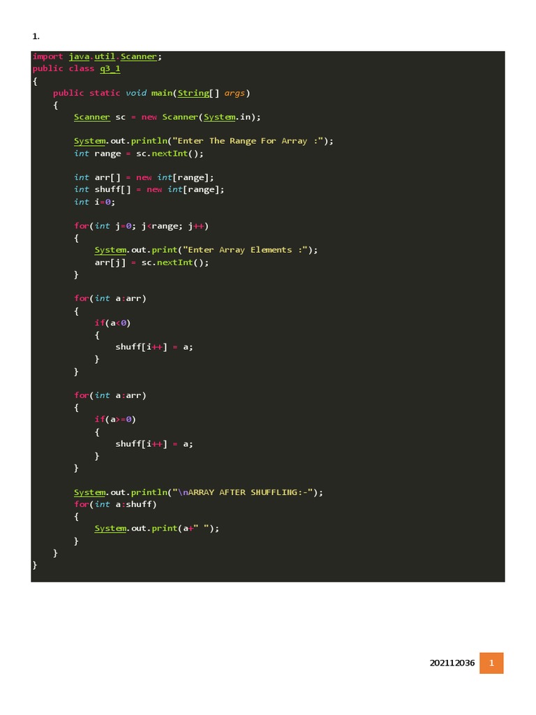 Java Util Scanner Q3 - 1 Main String Scanner Scanner System System ...