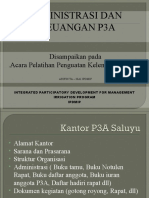 Administrasi Keuangan P3a