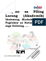ADM Modyul 10 Filipino Sa Piling Larang (Akademik) (w2