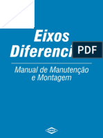 Manutenção de eixos diferenciais Dana