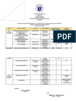 Action Plan For Face To Face