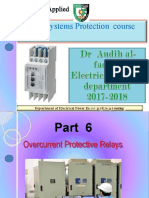 Al-Balqa Applied University Power Systems Protection Course Overcurrent Relay Settings