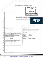 Mann-Order BR Cally So Dist Salazar Vs Us Bank Denying Mfrs Mers 4-11-2011